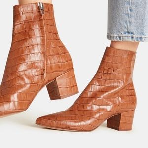 Dolce Vita Bel Cognac Booties New W/ Tags